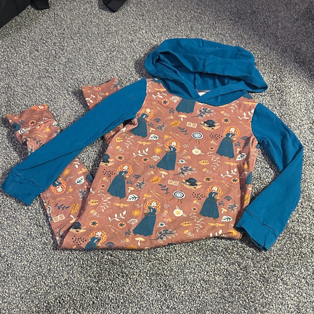Disney brave rags to raches romper